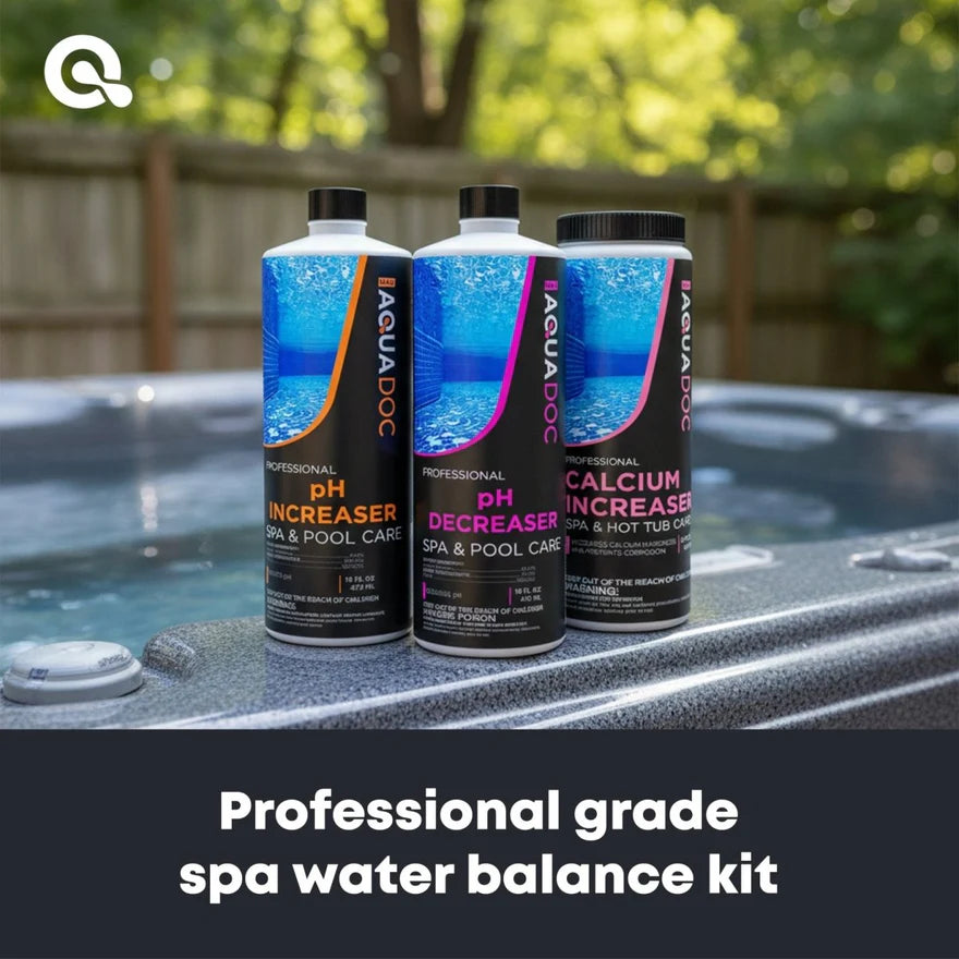Spa Balancer Kit - pH Increaser + pH Decreaser + Calcium Increaser